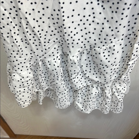 Cream Flutter Sleeve Wrap Midi Dress - Picture 5 of 7